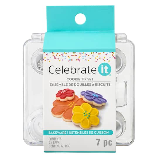 6 Pack: Cookie Tip Set with Case by Celebrate It®